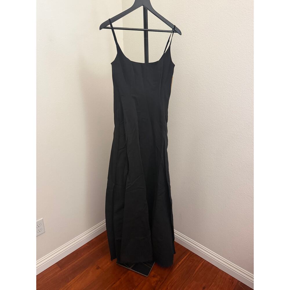 New O.P.T Ziva black gown Dress $322 size 8 - Picture 5 of 7